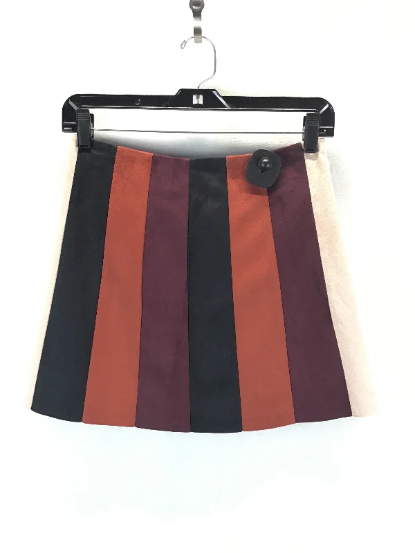 Skirt Mini & Short By Forever 21 In Multi-colored, Size: S