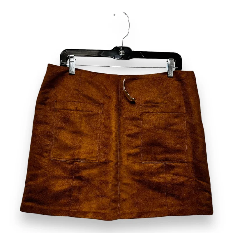 Skirt Mini & Short By Old Navy In Bronze, Size: 10