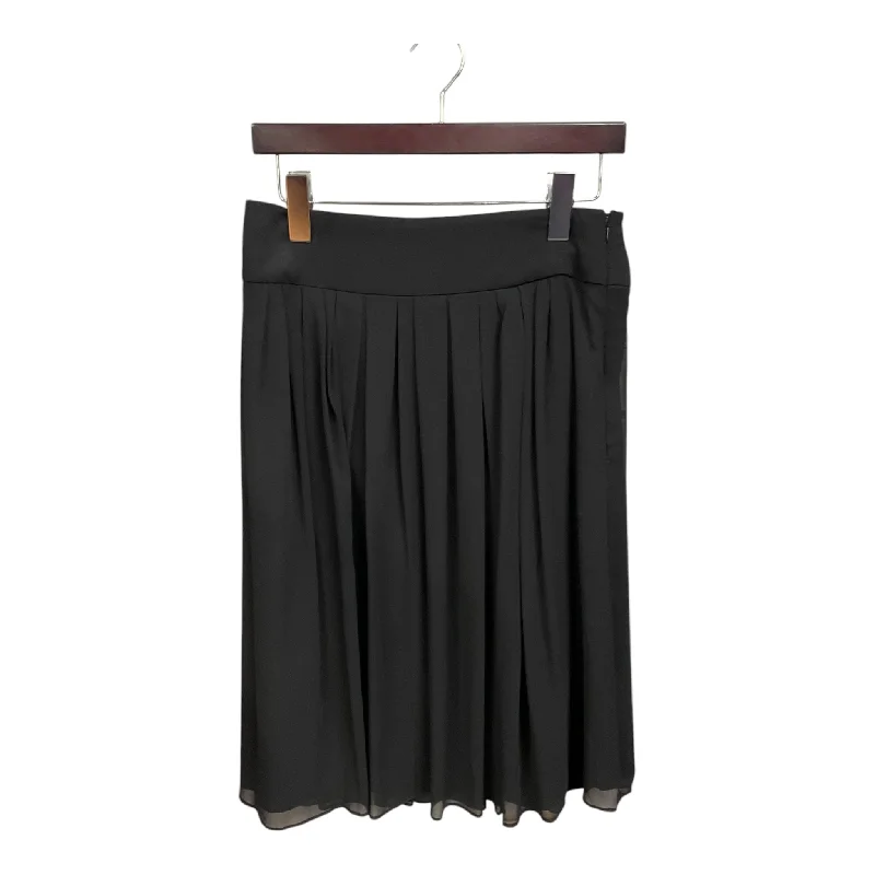 Skirt Midi By White House Black Market In Black, Size: M