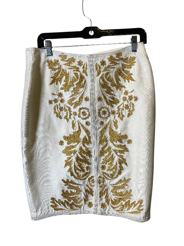 Skirt Mini & Short By Tracy Reese In Cream, Size: M