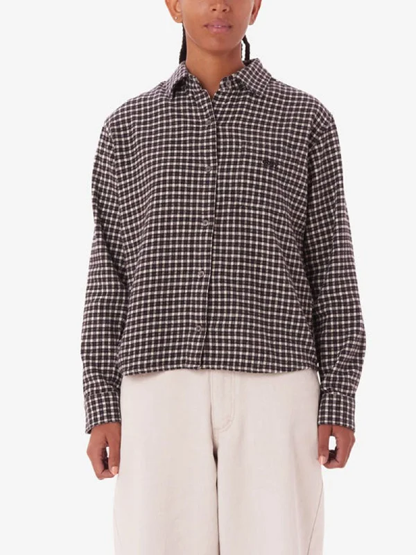 Echo Micro Plaid Long Sleeve Buttondown Shirt