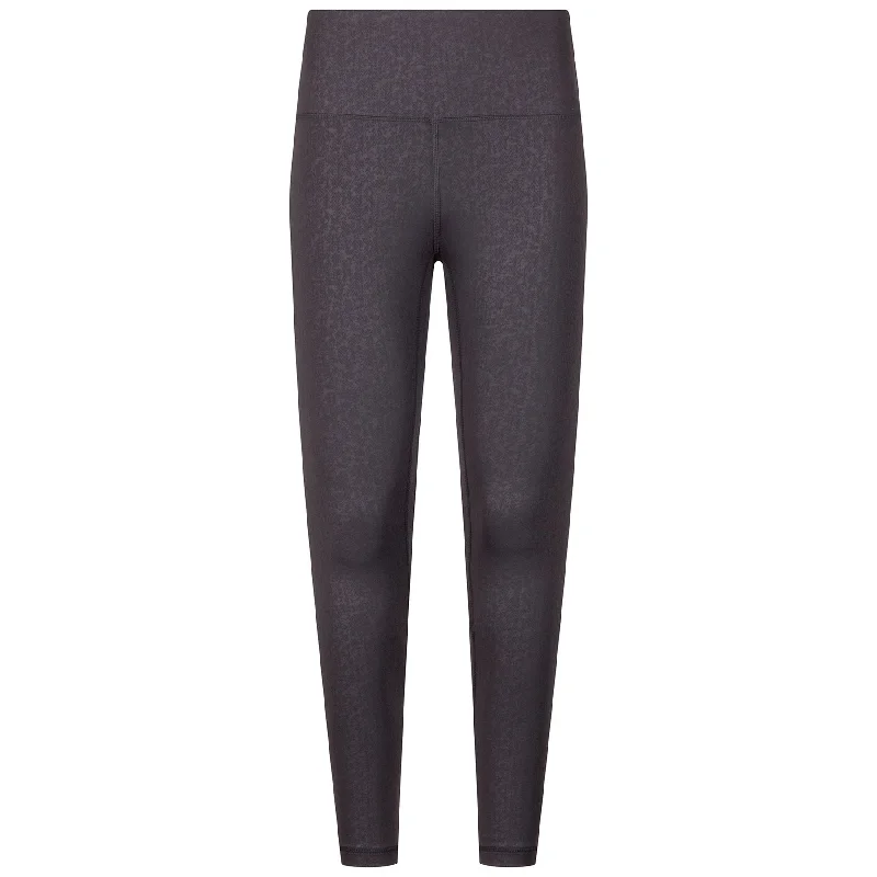 Womens Nova Performance Embossed 7/8 Leggings Graphite - AW24