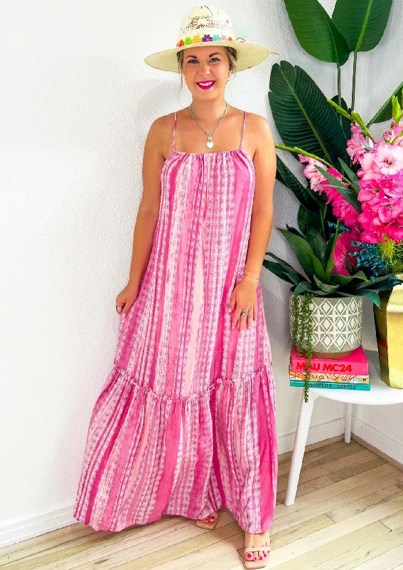 Amie Maxi Dress - Pink