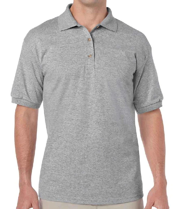 Gildan DryBlend® Jersey Polo Shirt | Sport Grey