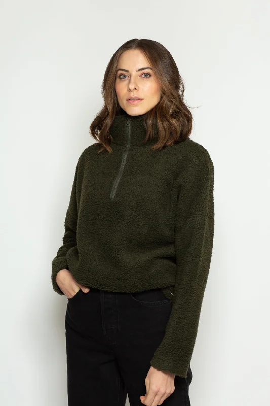 Bara Studio Nela Zip-neck Sweater