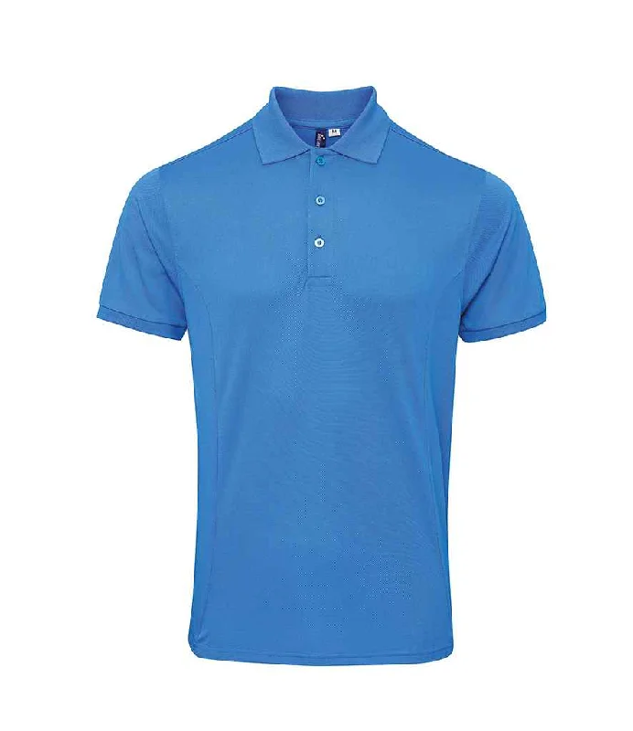 Premier Coolchecker® Plus Piqué Polo Shirt | Sapphire Blue