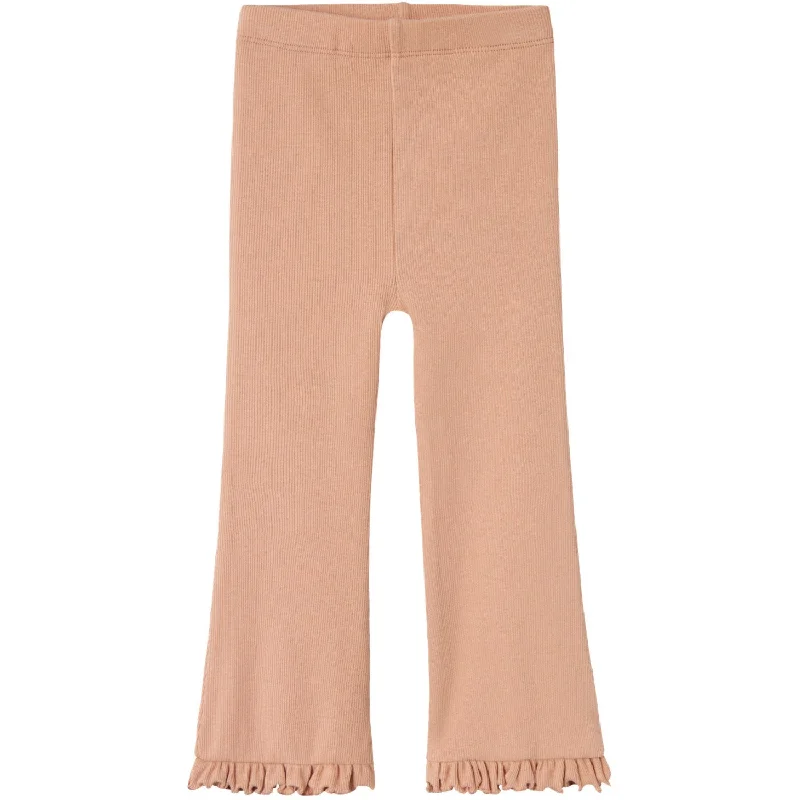 Lil'Atelier Mahogany Rose Gago Kyr Bootcut Leggings