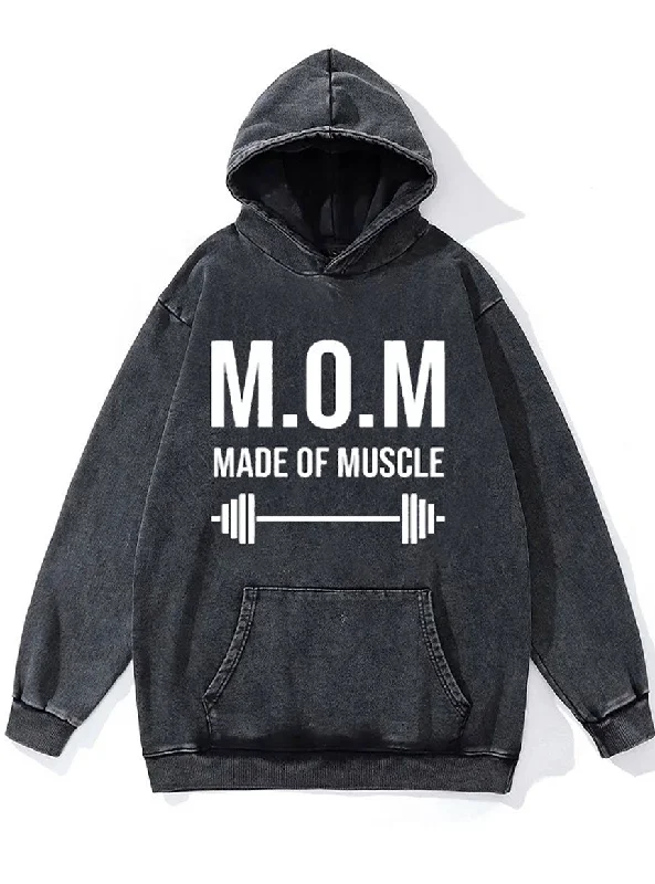 M.O.M Made of Muscle Washed Gym Hoodie