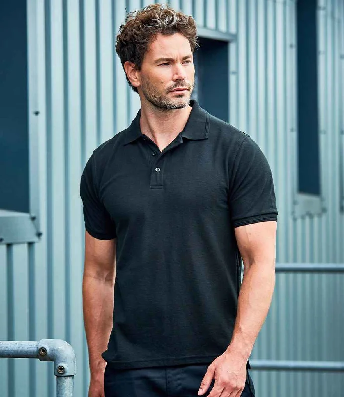 Pro RTX Pro Premium Piqué Polo Shirt | Black