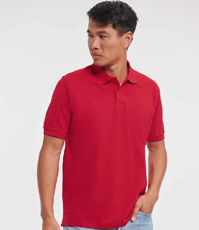 Russell Classic Cotton Piqué Polo Shirt | Classic Red