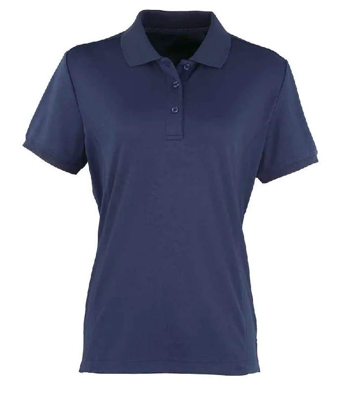 Premier Ladies Coolchecker® Piqué Polo Shirt | Navy