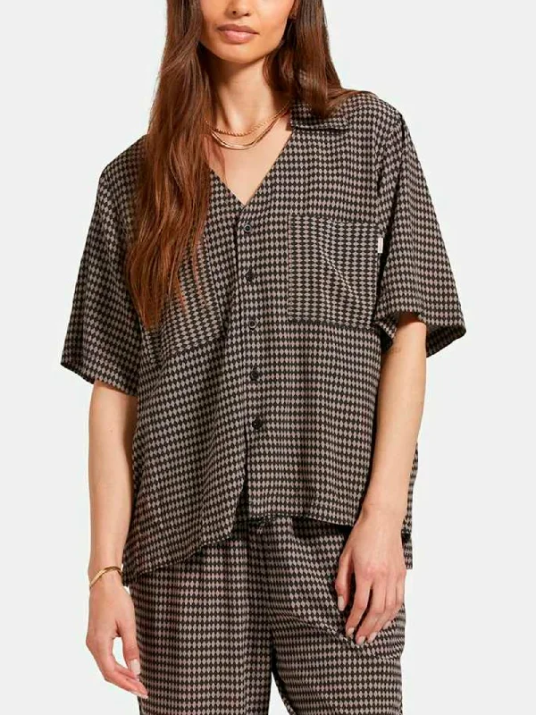 Hudson Lounge Short Sleeve Buttondown Shirt