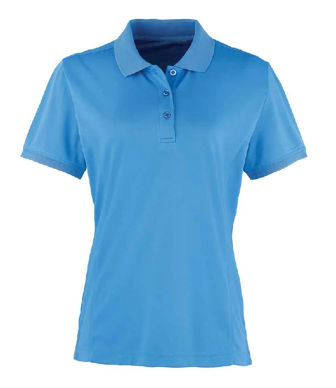 Premier Ladies Coolchecker® Piqué Polo Shirt | Sapphire Blue