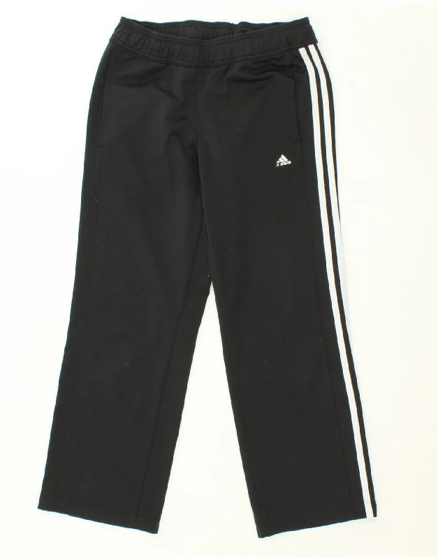 ADIDAS Womens Tracksuit Trousers UK 4/6 XS  Black Polyester