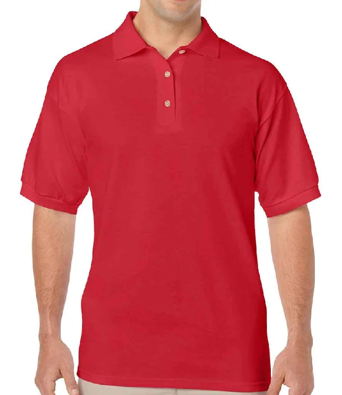 Gildan DryBlend® Jersey Polo Shirt | Red