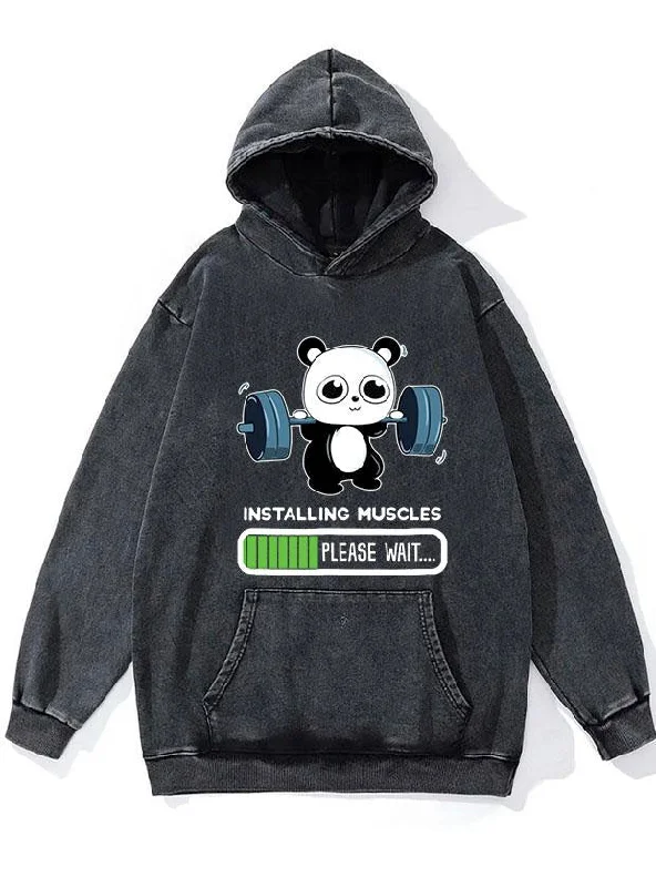 Bench Panda WASHED GYM HOODIE