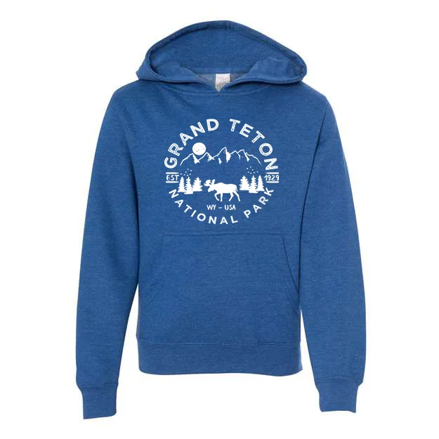 Grand Teton National Park Youth Hoodie Sweatshirt