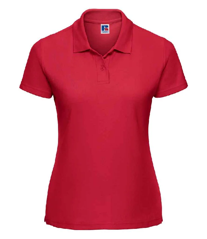 Russell Ladies Classic Poly/Cotton Piqué Polo Shirt | Classic Red