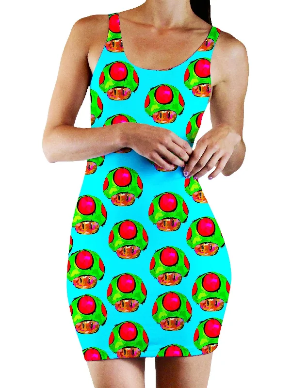 1 Up Bodycon Mini Dress