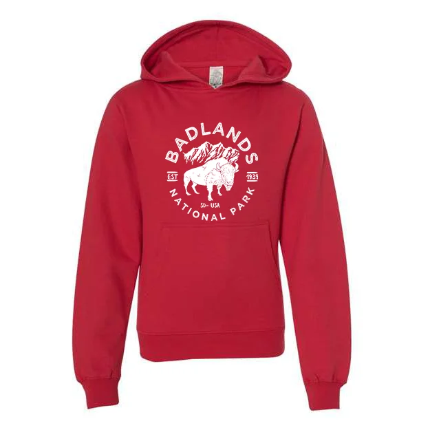 Badlands National Park Youth Hoodie Sweatshirt