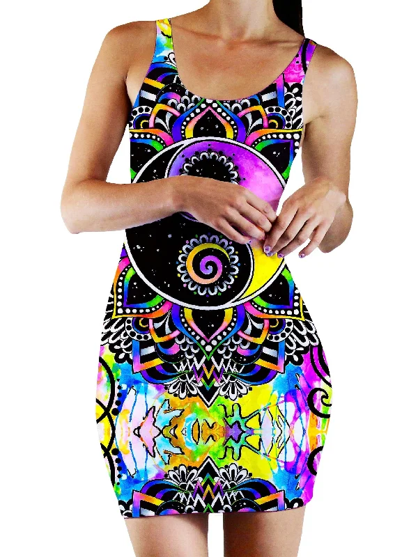 Magical Balance Bodycon Mini Dress