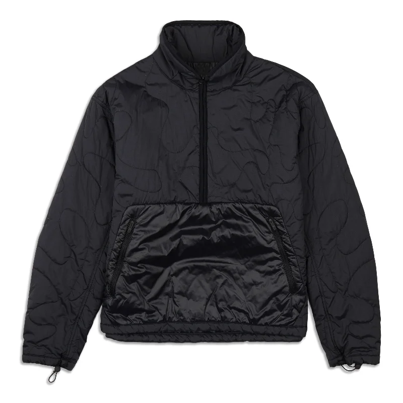 Insulated Quilted Pullover Jkt - Resale