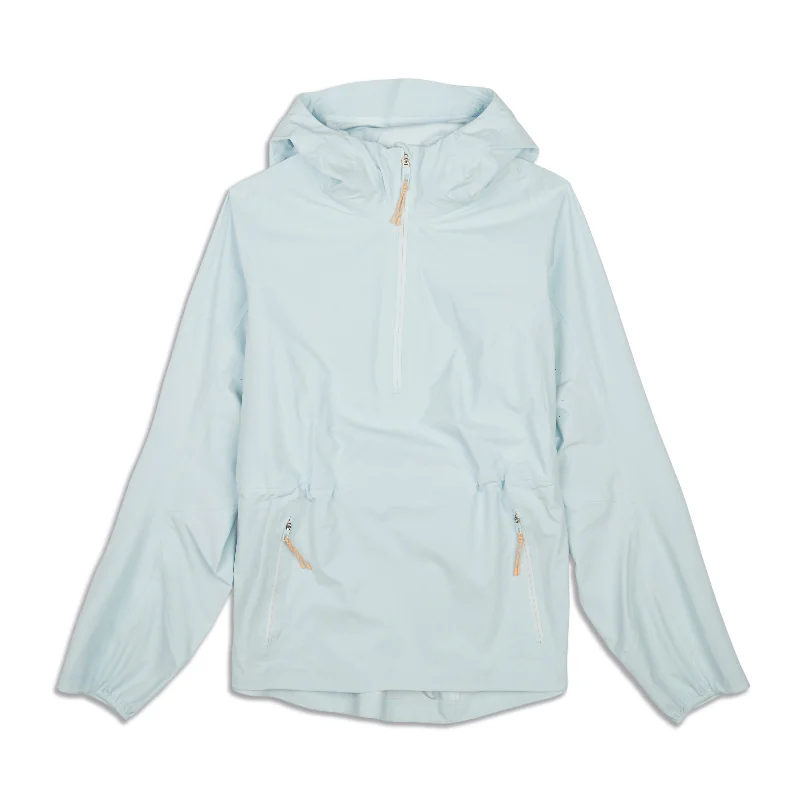 Stretch Waterproof Hiking Half-Zip Pullover - Resale