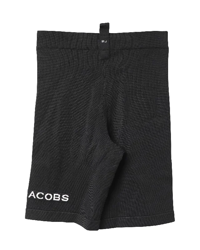 Marc Jacobs The Sport Shorts in Black Viscose