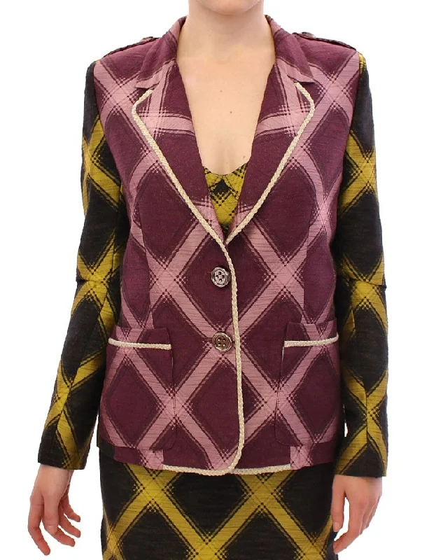 House of Holland  checke blazer Women's jacket