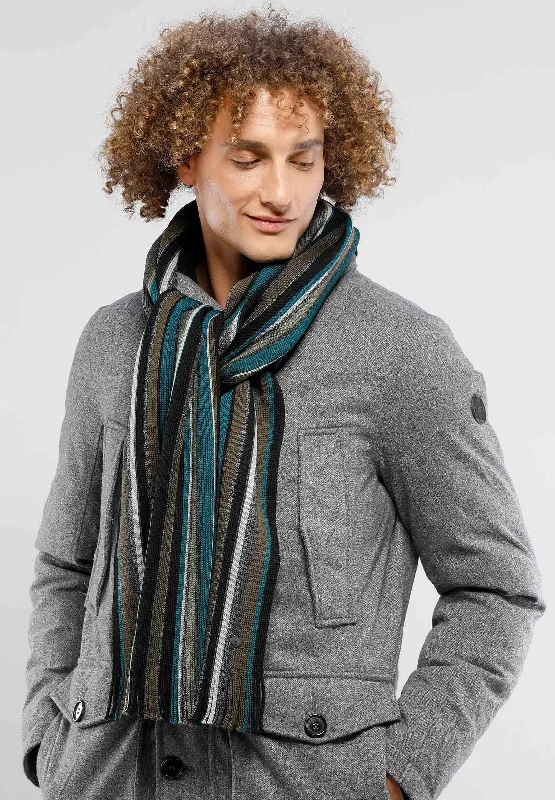 Christian Paul by sidonio's Wool Stripe Scarf 628171